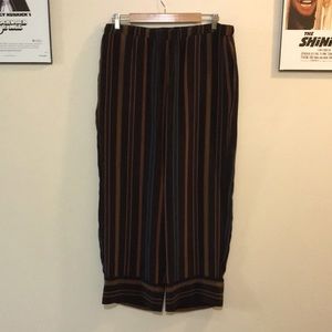 Madewell Silk Striped Pants